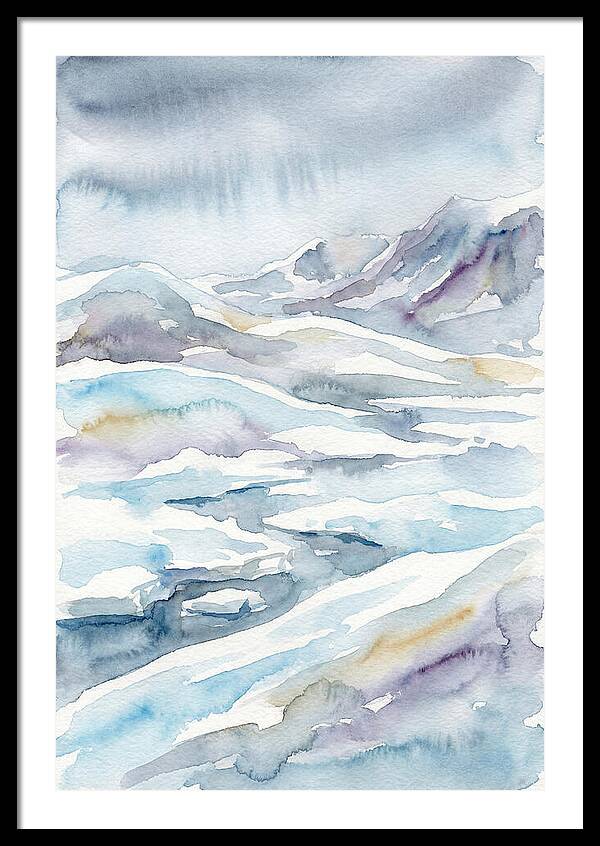 Arctic Serenity In Watercolor