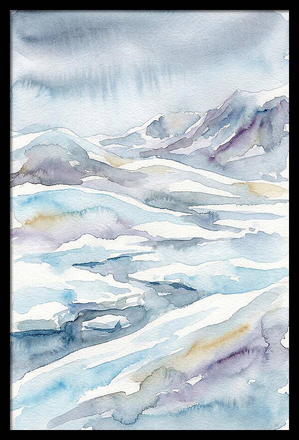 Arctic Serenity In Watercolor