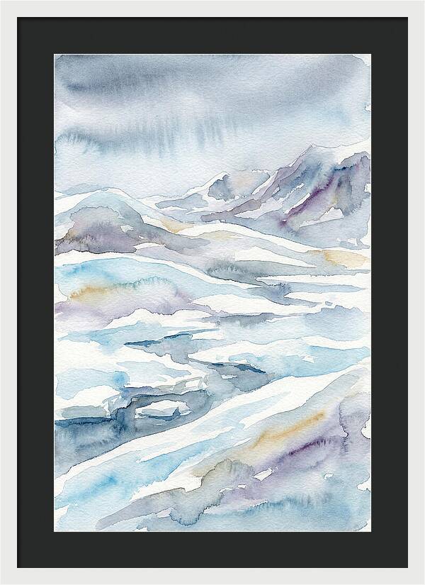 Arctic Serenity In Watercolor