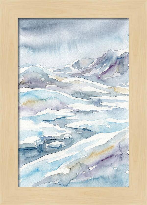 Arctic Serenity In Watercolor