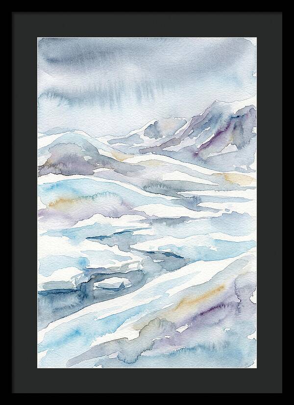 Arctic Serenity In Watercolor