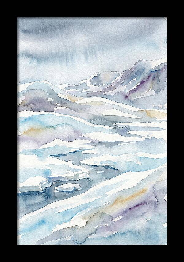Arctic Serenity In Watercolor