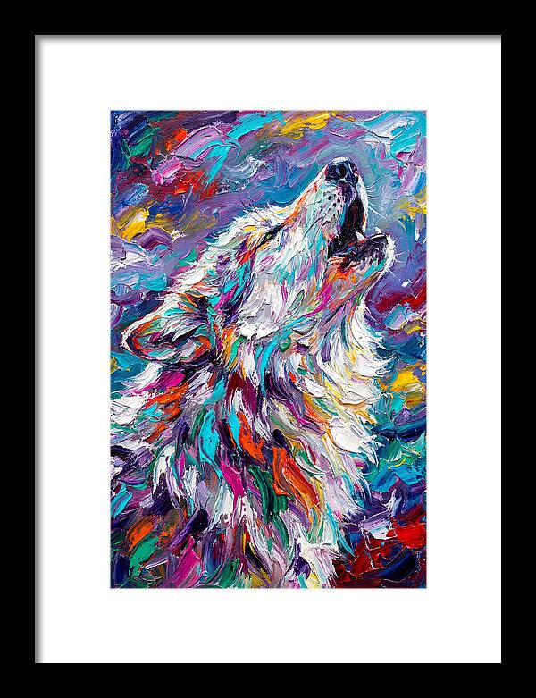 Arctic Wolf Howling