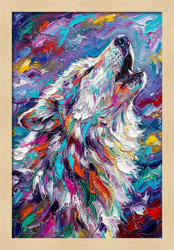 Arctic Wolf Howling