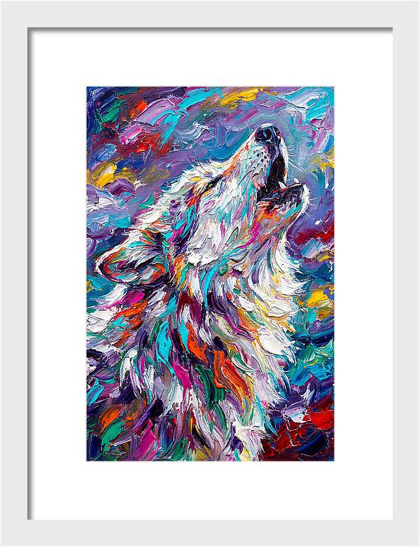 Arctic Wolf Howling