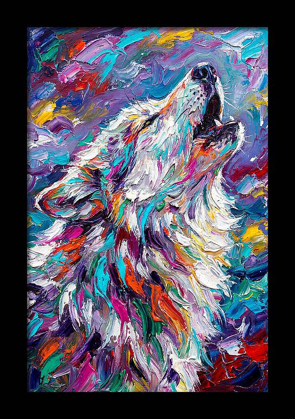 Arctic Wolf Howling