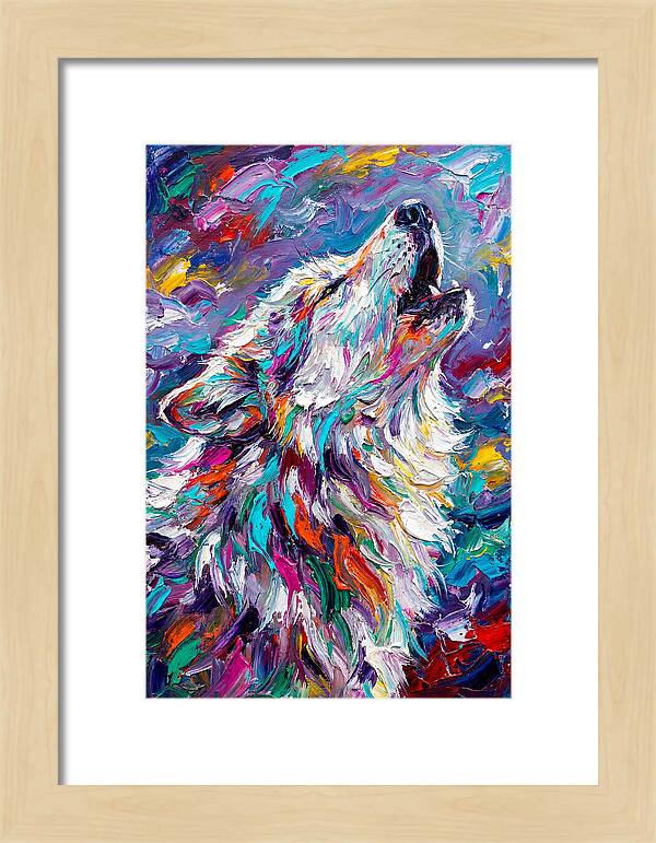 Arctic Wolf Howling
