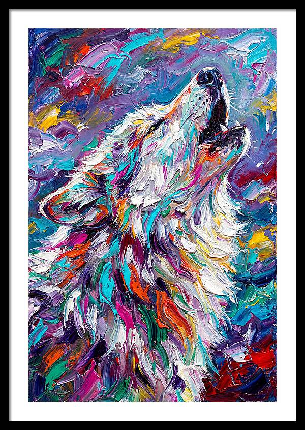 Arctic Wolf Howling