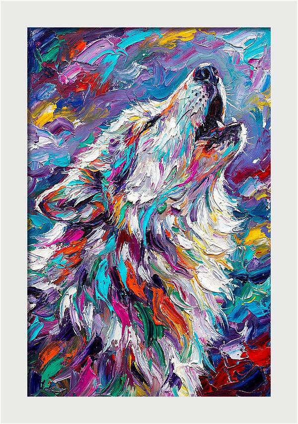 Arctic Wolf Howling