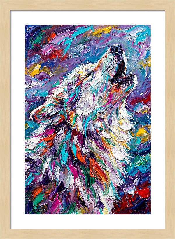 Arctic Wolf Howling