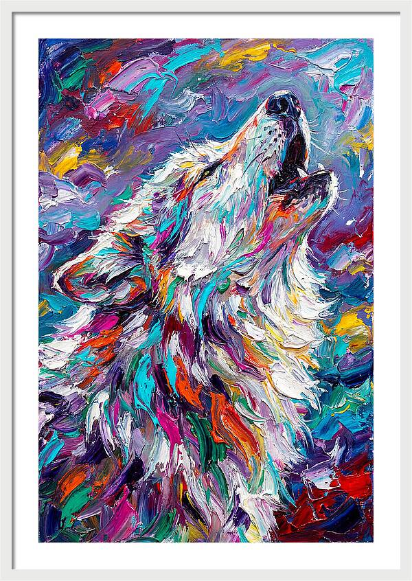 Arctic Wolf Howling