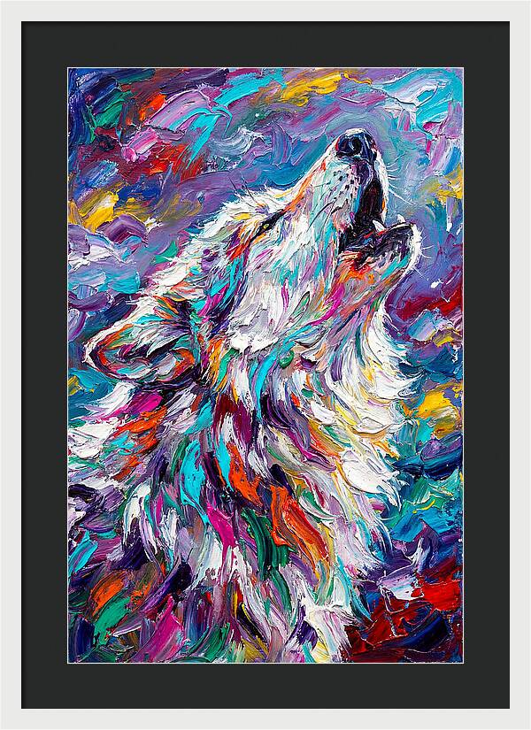 Arctic Wolf Howling