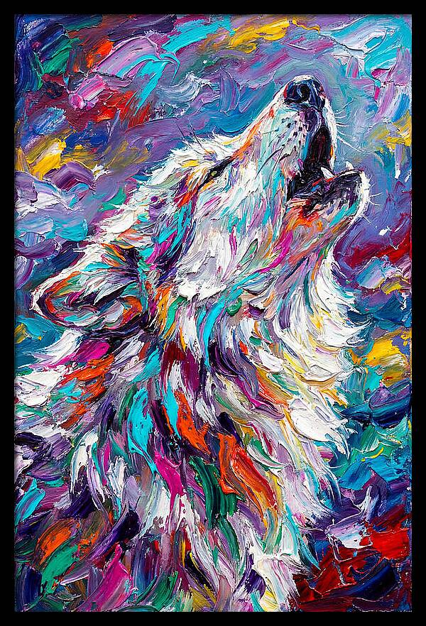 Arctic Wolf Howling