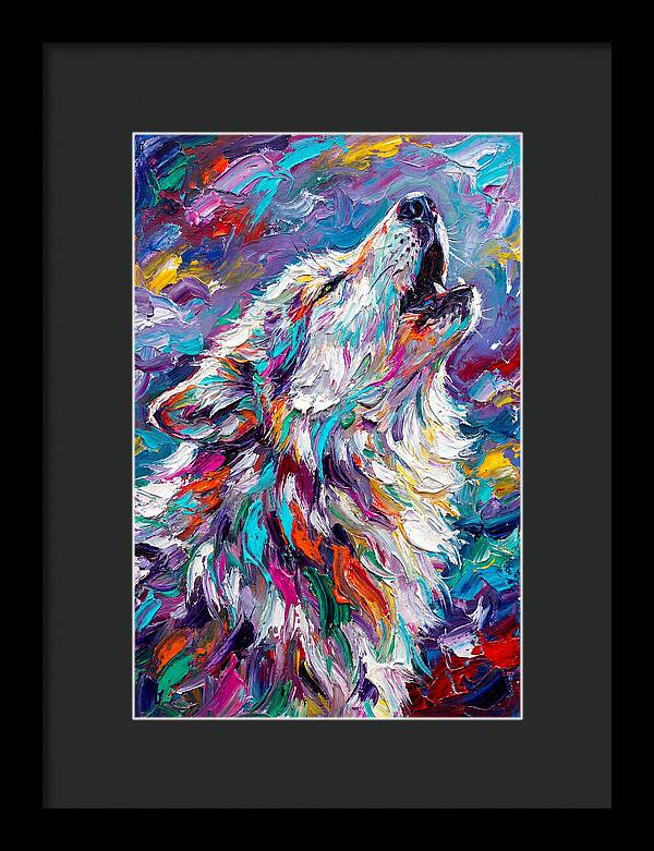 Arctic Wolf Howling