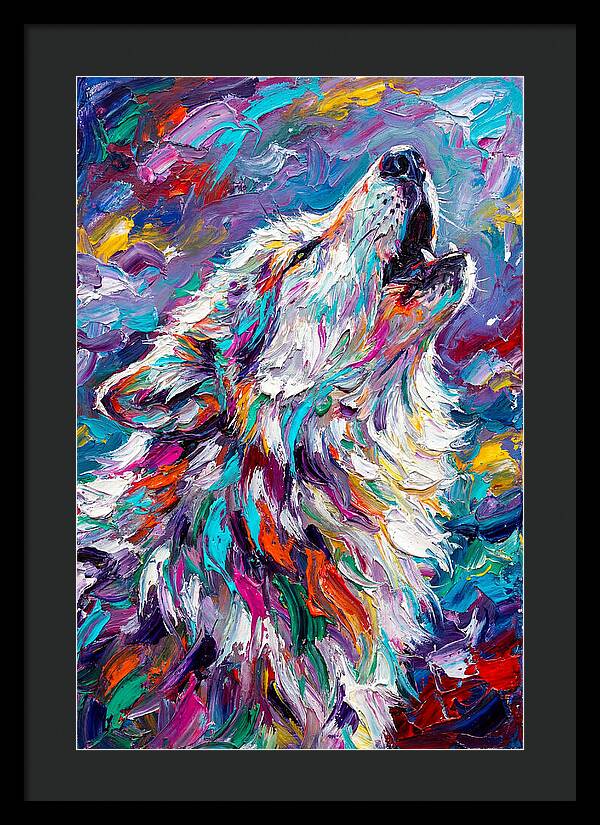 Arctic Wolf Howling