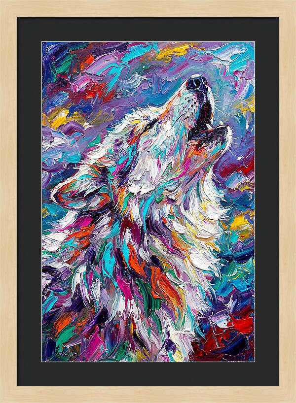 Arctic Wolf Howling