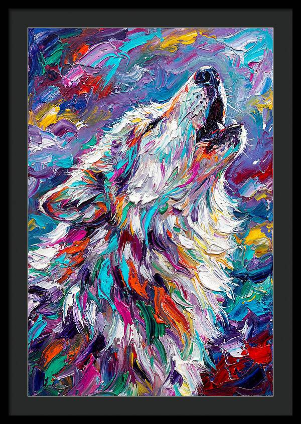 Arctic Wolf Howling
