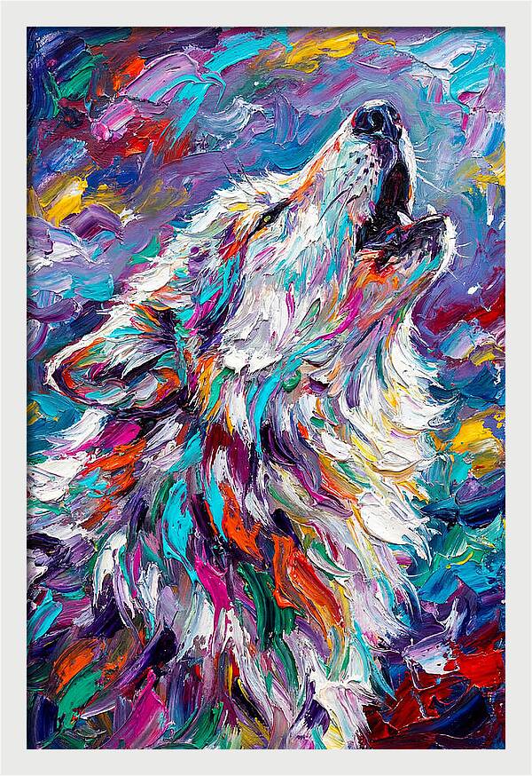 Arctic Wolf Howling