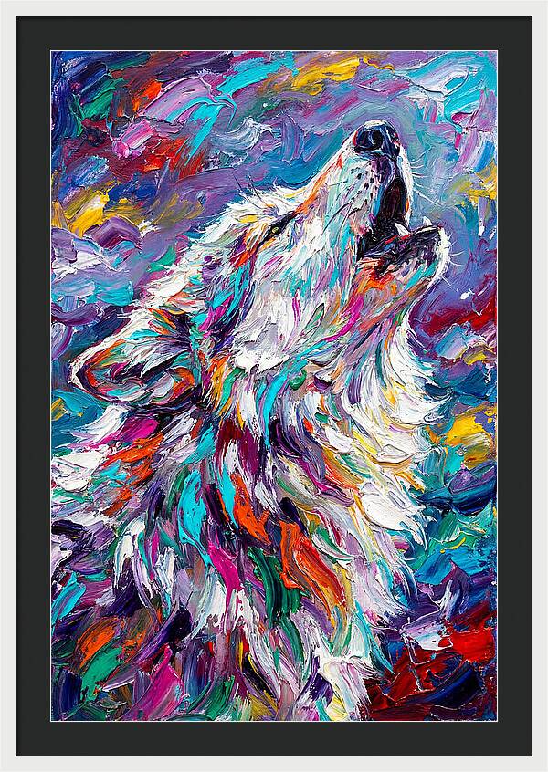 Arctic Wolf Howling