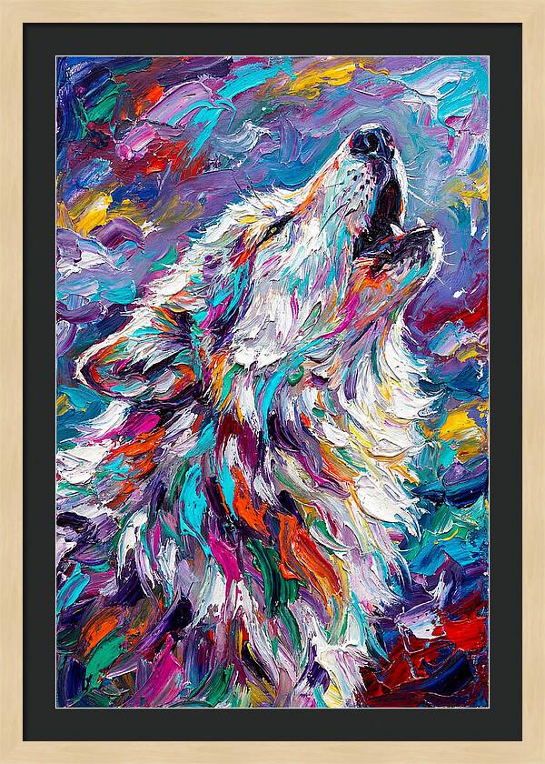 Arctic Wolf Howling