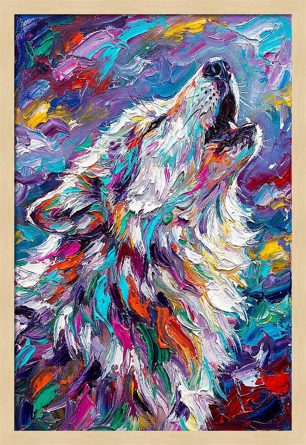 Arctic Wolf Howling