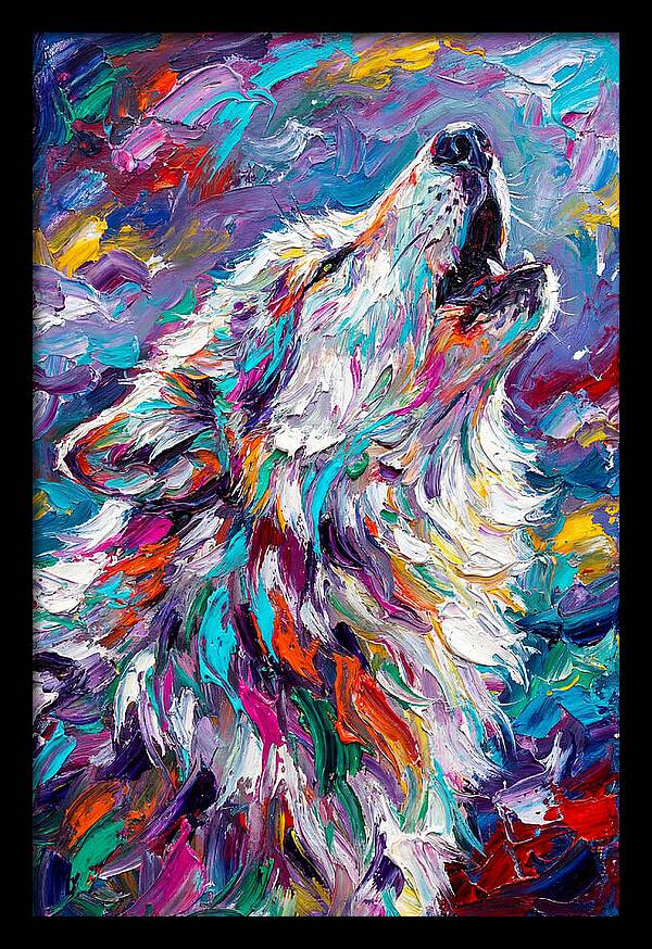 Arctic Wolf Howling