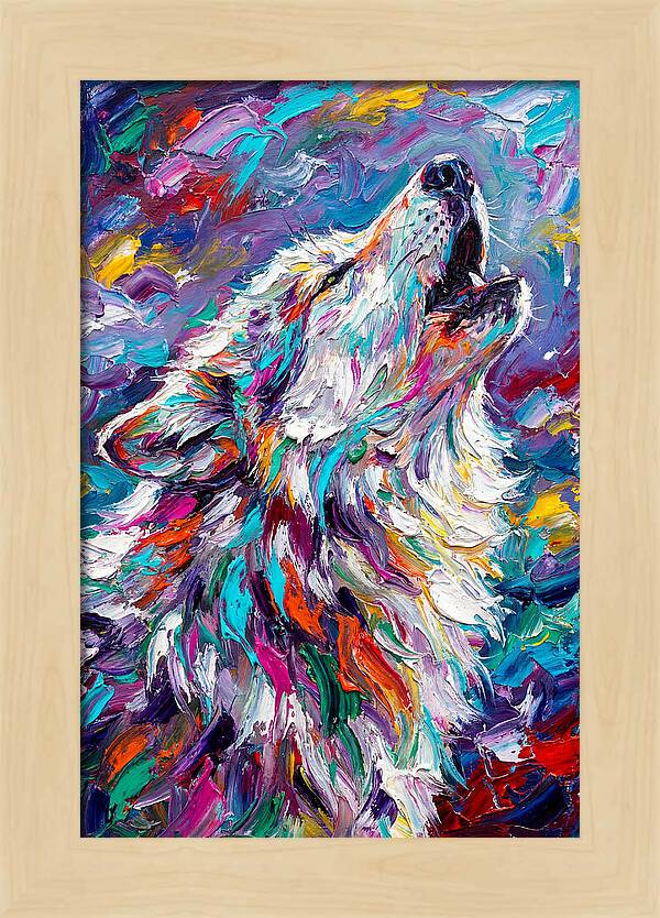 Arctic Wolf Howling