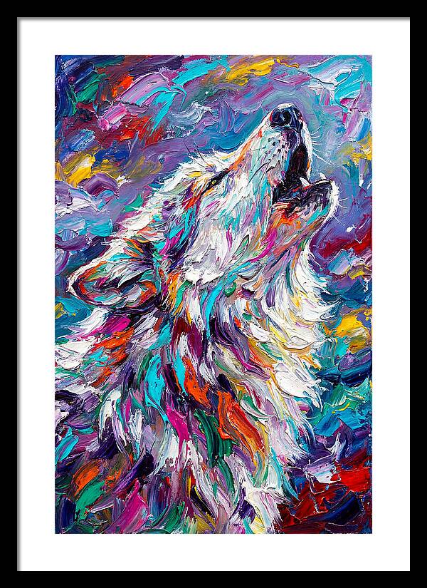 Arctic Wolf Howling