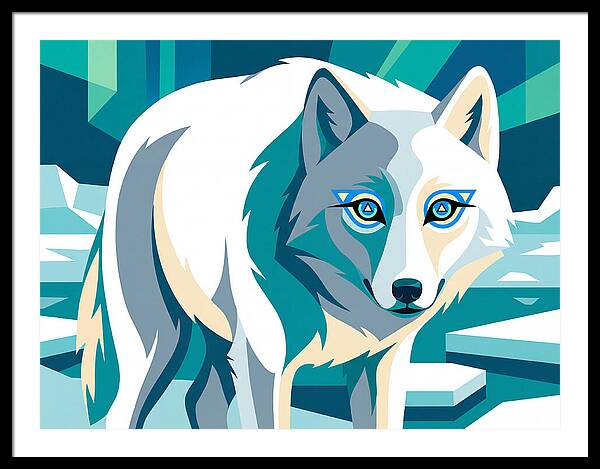 Arctic Wolf Art