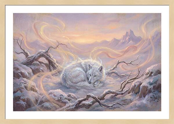 Arctic Wolf Serenity