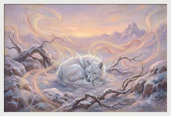Arctic Wolf Serenity