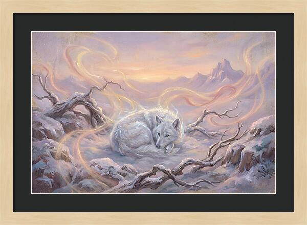 Arctic Wolf Serenity