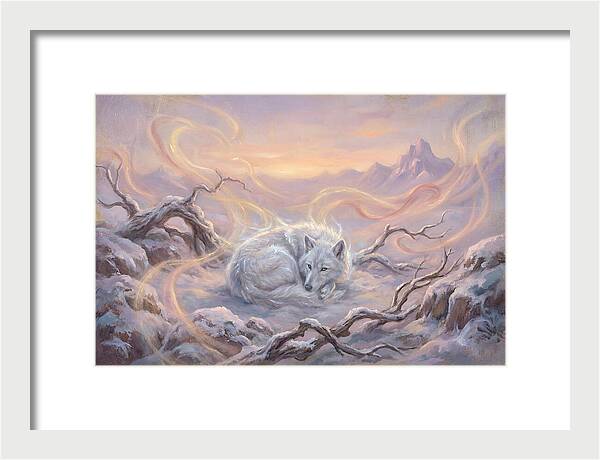 Arctic Wolf Serenity