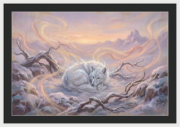 Arctic Wolf Serenity