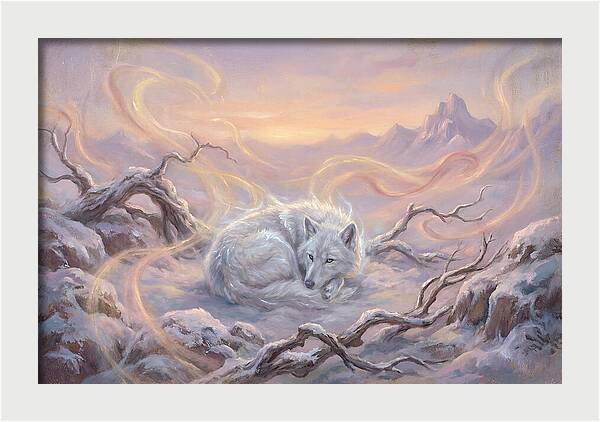 Arctic Wolf Serenity
