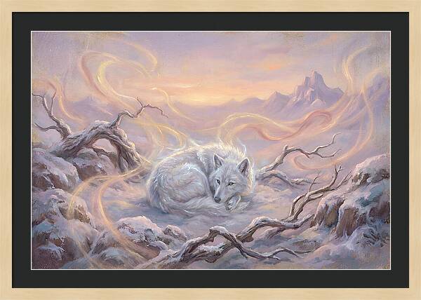 Arctic Wolf Serenity