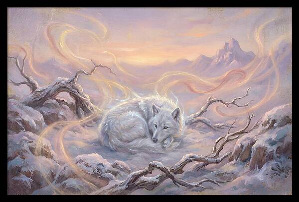 Arctic Wolf Serenity