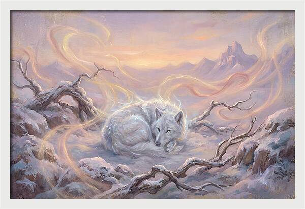 Arctic Wolf Serenity