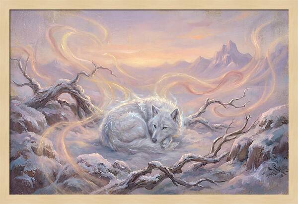 Arctic Wolf Serenity