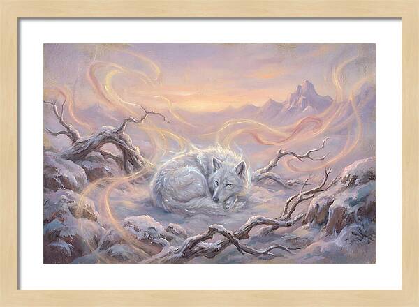Arctic Wolf Serenity