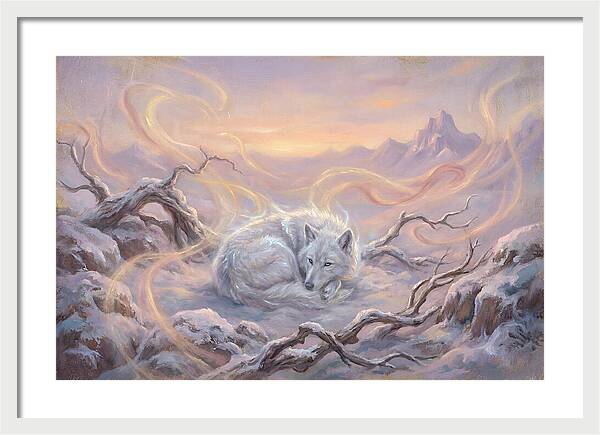 Arctic Wolf Serenity