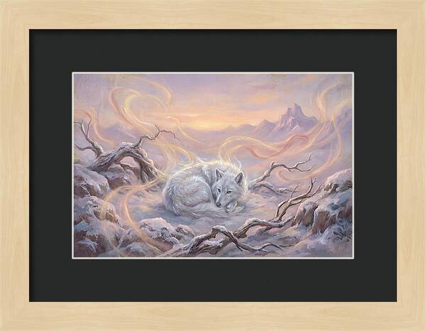 Arctic Wolf Serenity