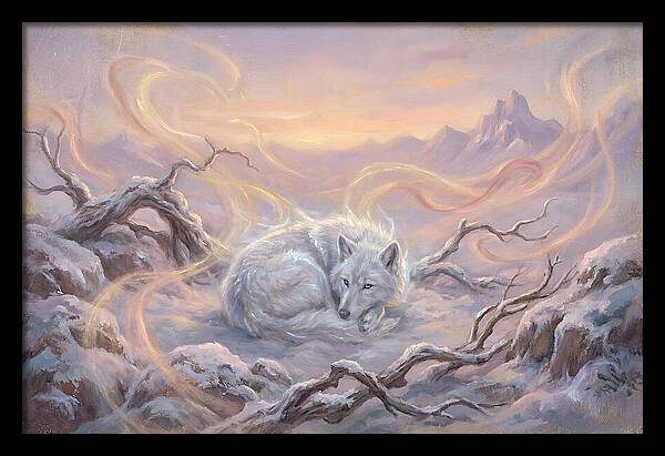 Arctic Wolf Serenity