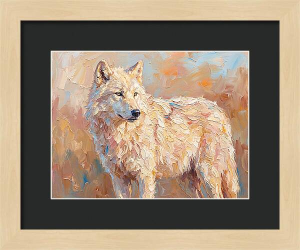 Arctic Wolf Serenity