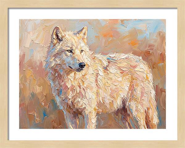 Arctic Wolf Serenity