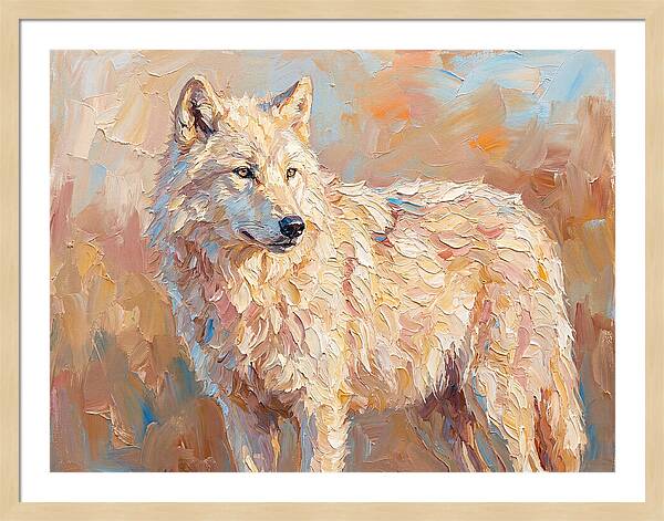 Arctic Wolf Serenity