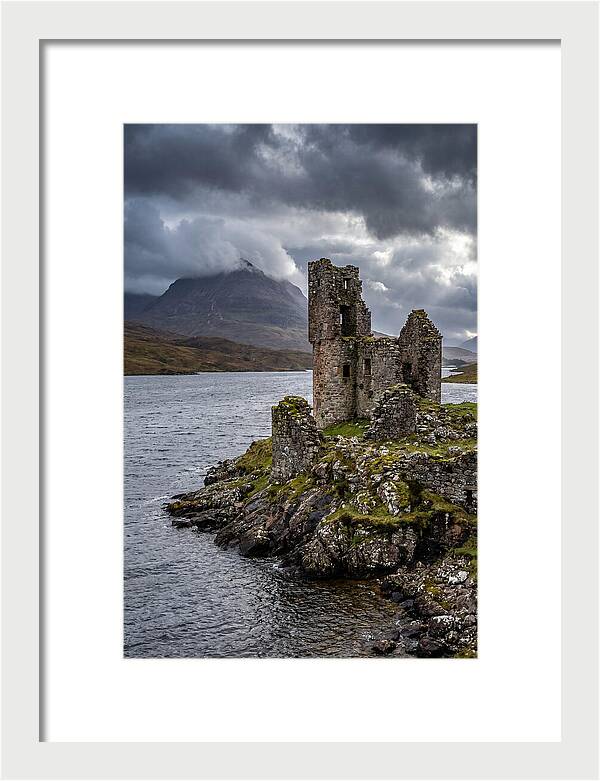 Ardvreck Castle Ruins By Loch Assynt