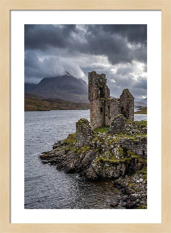 Ardvreck Castle Ruins By Loch Assynt