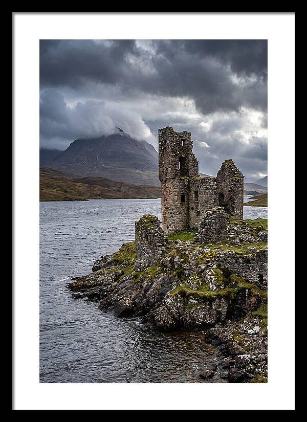 Ardvreck Castle Ruins By Loch Assynt
