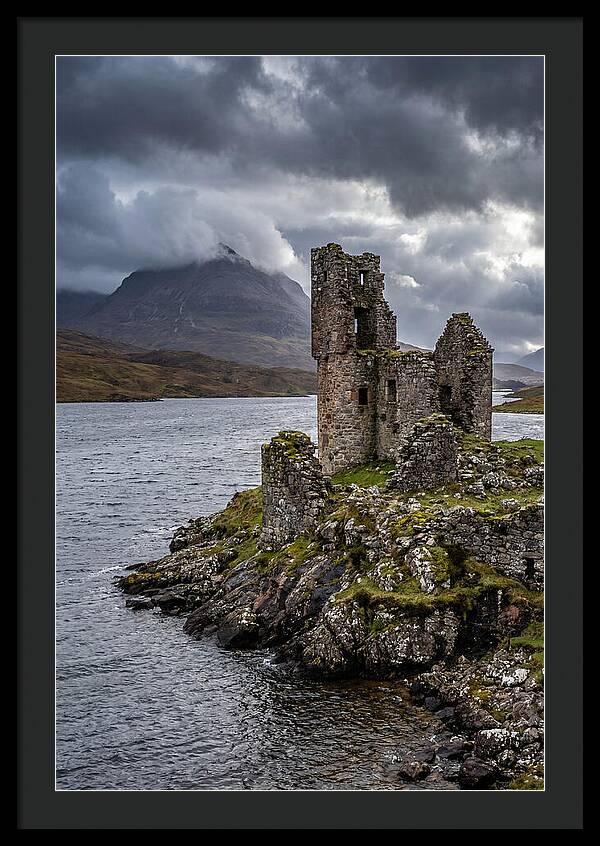 Ardvreck Castle Ruins By Loch Assynt